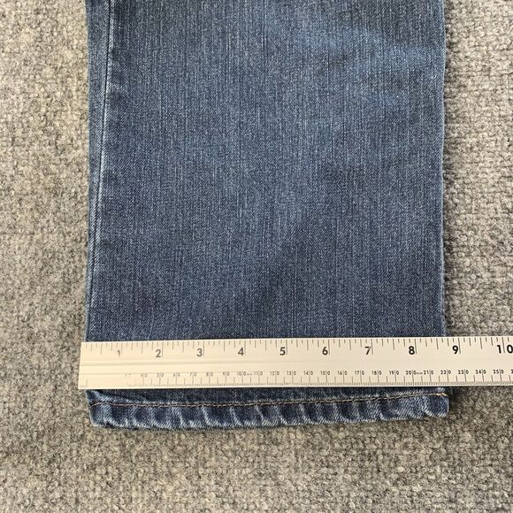 Carhartt Mens Relaxed Fit Blue Jeans Straight Med Wash Size 32 x 28 - Picture 7 of 14